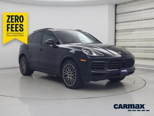 Blue 2023 Porsche Cayenne Platinum