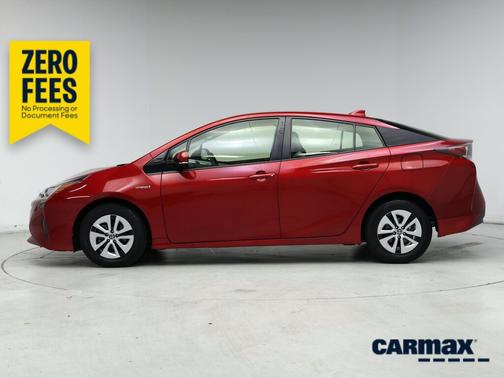 Red 2017 Toyota Prius Two