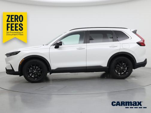 White 2024 Honda CR-V Hybrid Sport