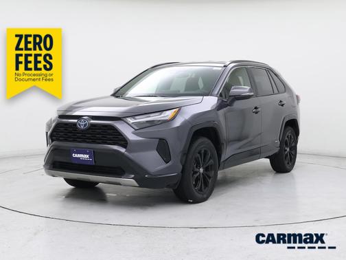 Gray 2023 Toyota RAV4 Hybrid SE