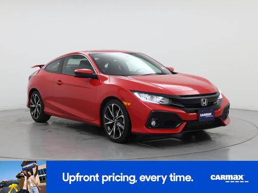 Red 2017 Honda Civic SI