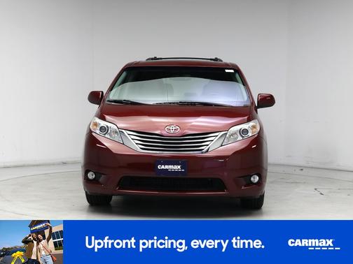 Red 2017 Toyota Sienna XLE