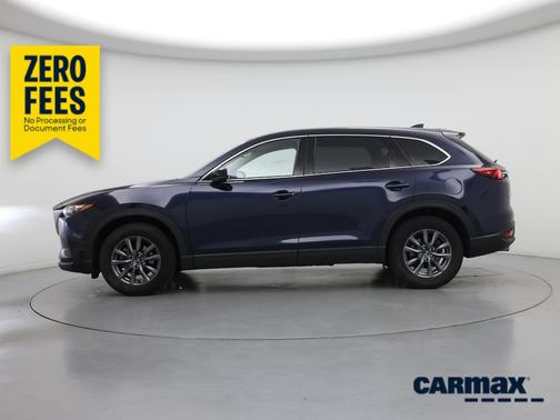 Blue 2020 Mazda CX-9 Touring