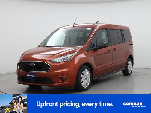 Orange 2022 Ford Transit Connect XLT