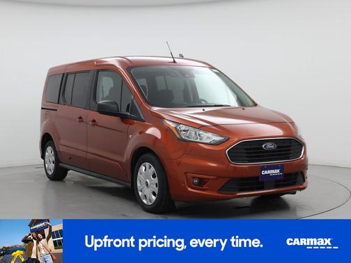 Orange 2022 Ford Transit Connect XLT