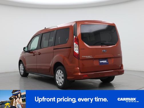 Orange 2022 Ford Transit Connect XLT