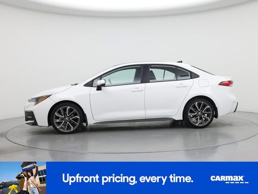 White 2022 Toyota Corolla SE