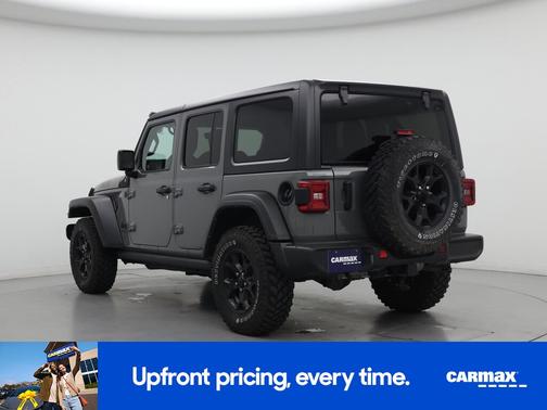 Gray 2021 Jeep Wrangler Unlimited Willys