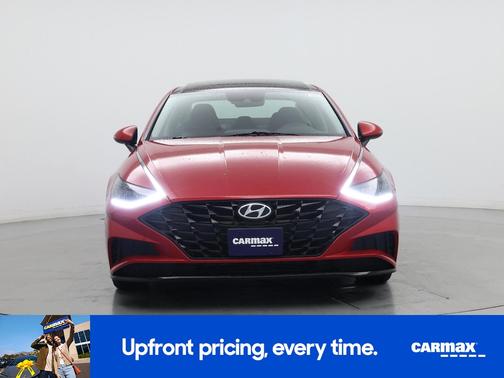 Red 2021 Hyundai SONATA SEL