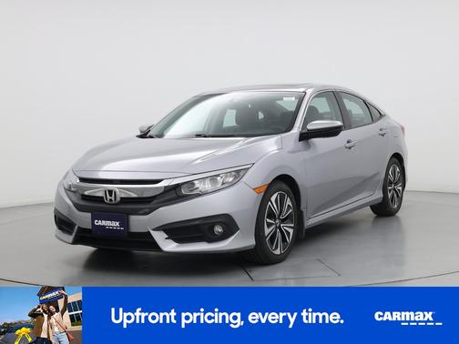 Silver 2017 Honda Civic EX-L