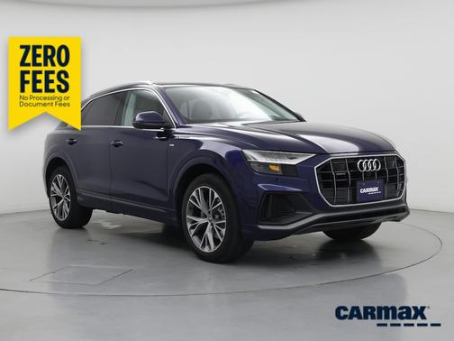 Blue 2021 Audi Q8 Prestige