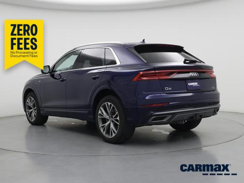 Blue 2021 Audi Q8 Prestige