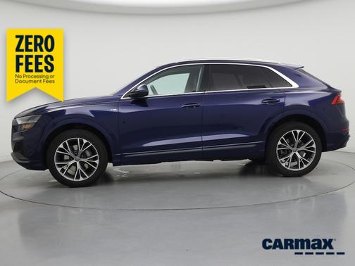 Blue 2021 Audi Q8 Prestige