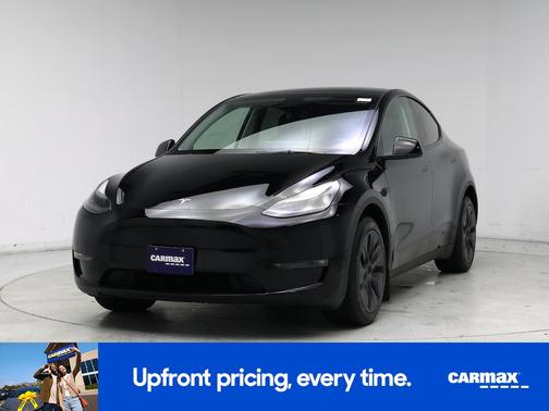 Black 2025 Tesla Model Y Long Range
