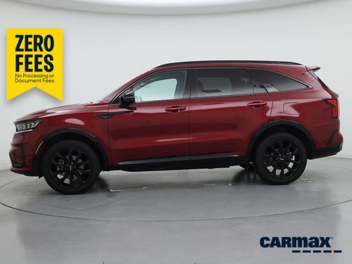 Red 2023 Kia Sorento SX