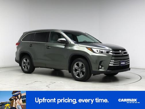 Green 2019 Toyota Highlander Limited Platinum