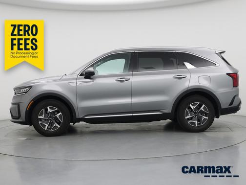 Gray 2021 Kia Sorento Hybrid S