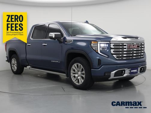 Blue 2024 GMC Sierra 1500 Denali