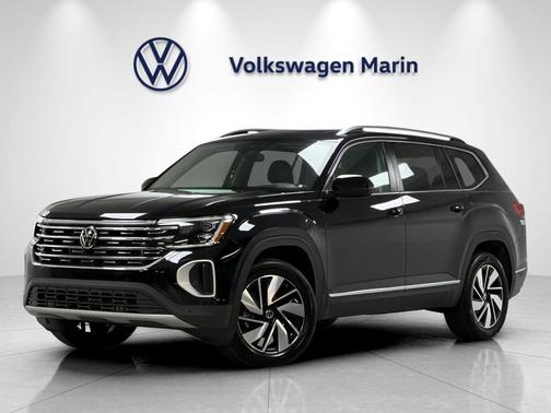 deep black pearl 2026 Volkswagen Atlas 2.0T SEL