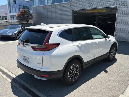 Platinum White Pearl 2020 Honda CR-V Hybrid EX