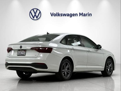 Opal White 2023 Volkswagen Jetta 1.5T SE