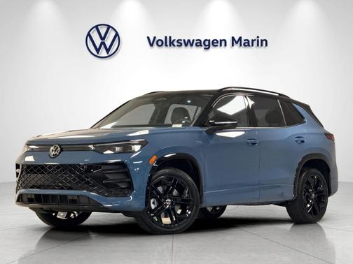 Monterey Blue w/Deep Black Roof 2026 Volkswagen Tiguan 2.0T SE R-Line Black 4MOTION