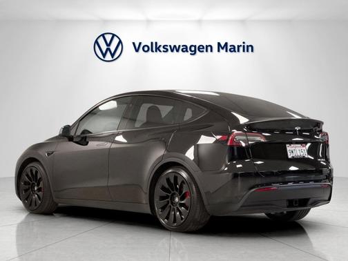 Solid Black 2024 Tesla Model Y Performance Dual Motor All-Wheel Drive