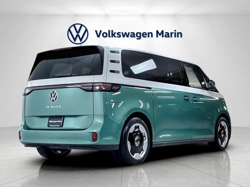 MAHI GREEN W/CANDY WHITE UPPER 2025 Volkswagen ID. Buzz Pro S Plus with 4MOTION