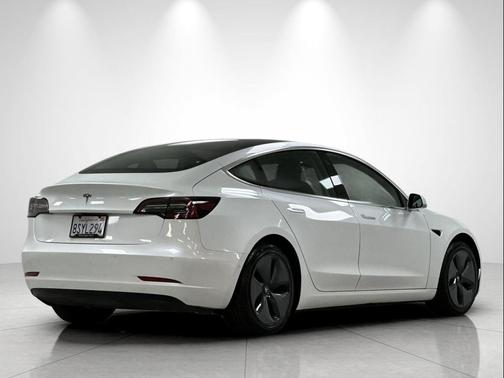 Pearl White Multi-Coat 2020 Tesla Model 3 Standard Range Plus