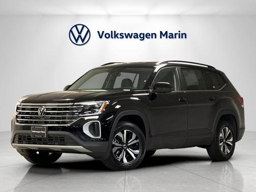 deep black pearl 2026 Volkswagen Atlas 2.0T SE