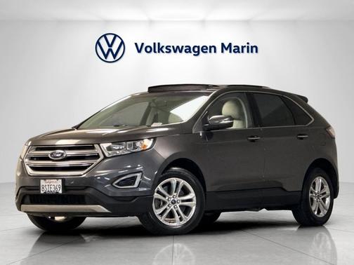 MAGNETIC METALLIC 2017 Ford Edge Titanium