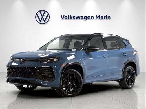 Monterey Blue w/Deep Black Roof 2026 Volkswagen Tiguan 2.0T SE R-Line Black 4MOTION