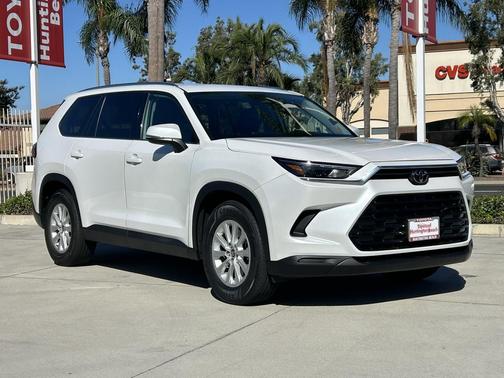Wind Chill Pearl 2025 Toyota Grand Highlander XLE