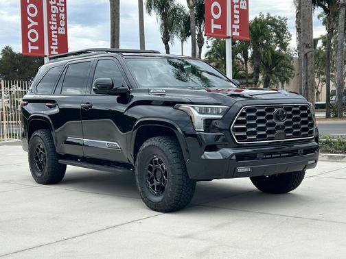 Midnight Black Metallic 2026 Toyota Sequoia Platinum