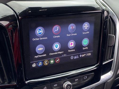 Satin Steel Metallic 2020 Chevrolet Traverse LT Leather