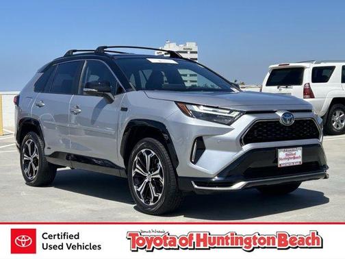Silver Sky Metallic 2024 Toyota RAV4 Prime XSE