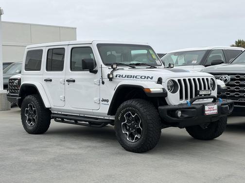 Bright White Clearcoat 2022 Jeep Wrangler Unlimited 4xe Rubicon