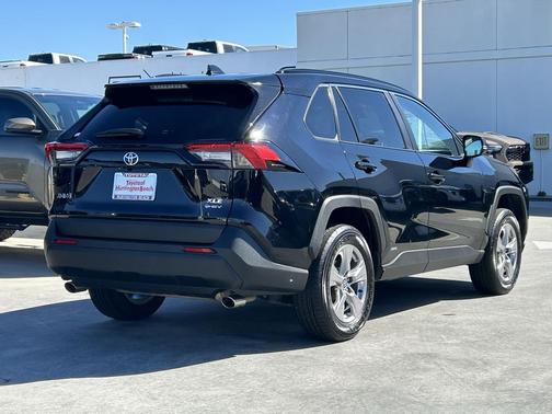 Midnight Black Metallic 2025 Toyota RAV4 Hybrid XLE