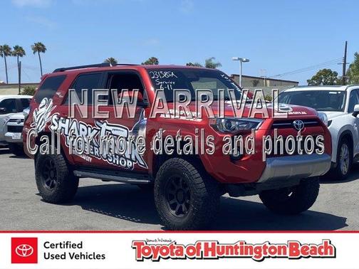 Barcelona Red Metallic 2023 Toyota 4Runner TRD Off Road Premium