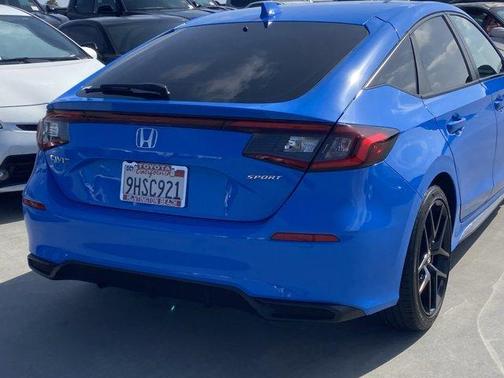 Boost Blue Pearl 2024 Honda Civic Sport