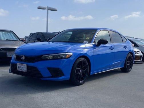 Boost Blue Pearl 2024 Honda Civic Sport
