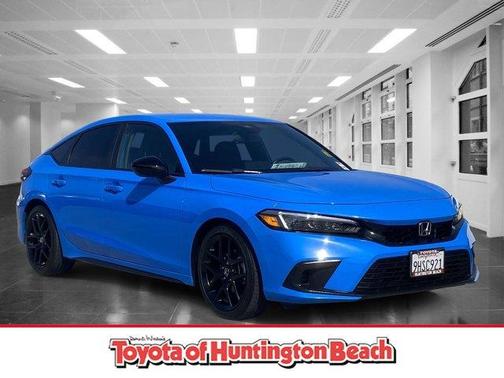 Boost Blue Pearl 2024 Honda Civic Sport