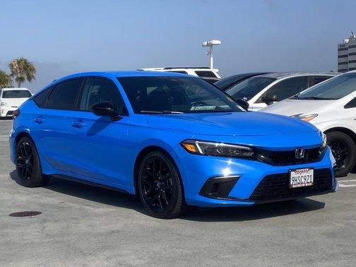 Boost Blue Pearl 2024 Honda Civic Sport
