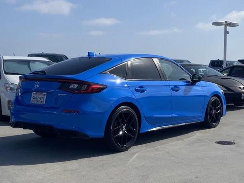 Boost Blue Pearl 2024 Honda Civic Sport