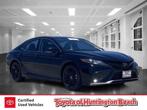 Midnight Black Metallic 2023 Toyota Camry XSE