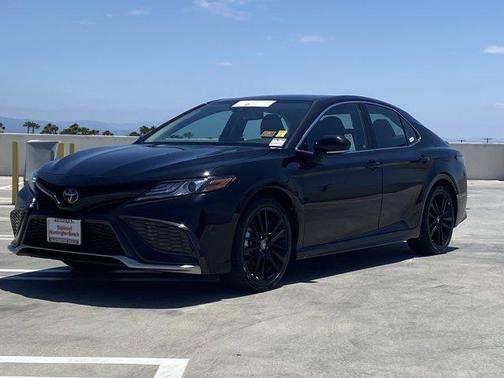 Midnight Black Metallic 2023 Toyota Camry XSE