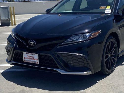 Midnight Black Metallic 2023 Toyota Camry XSE