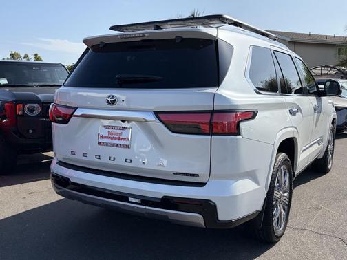 Wind Chill Pearl 2026 Toyota Sequoia Capstone