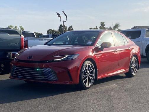 Red 2026 Toyota Camry XLE