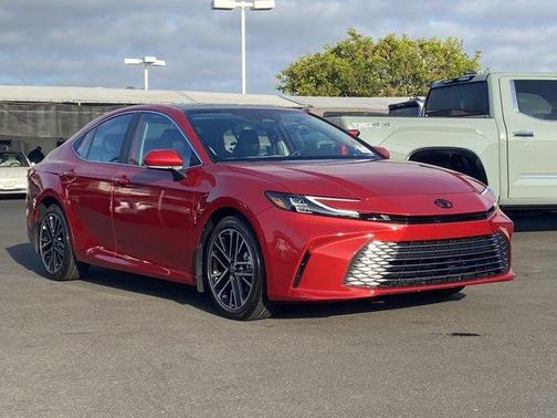 Red 2026 Toyota Camry XLE